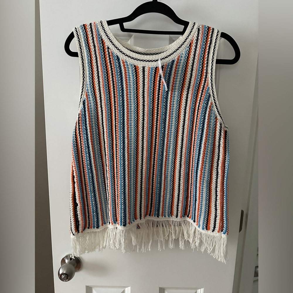 NWT Lou and Grey crochet tank